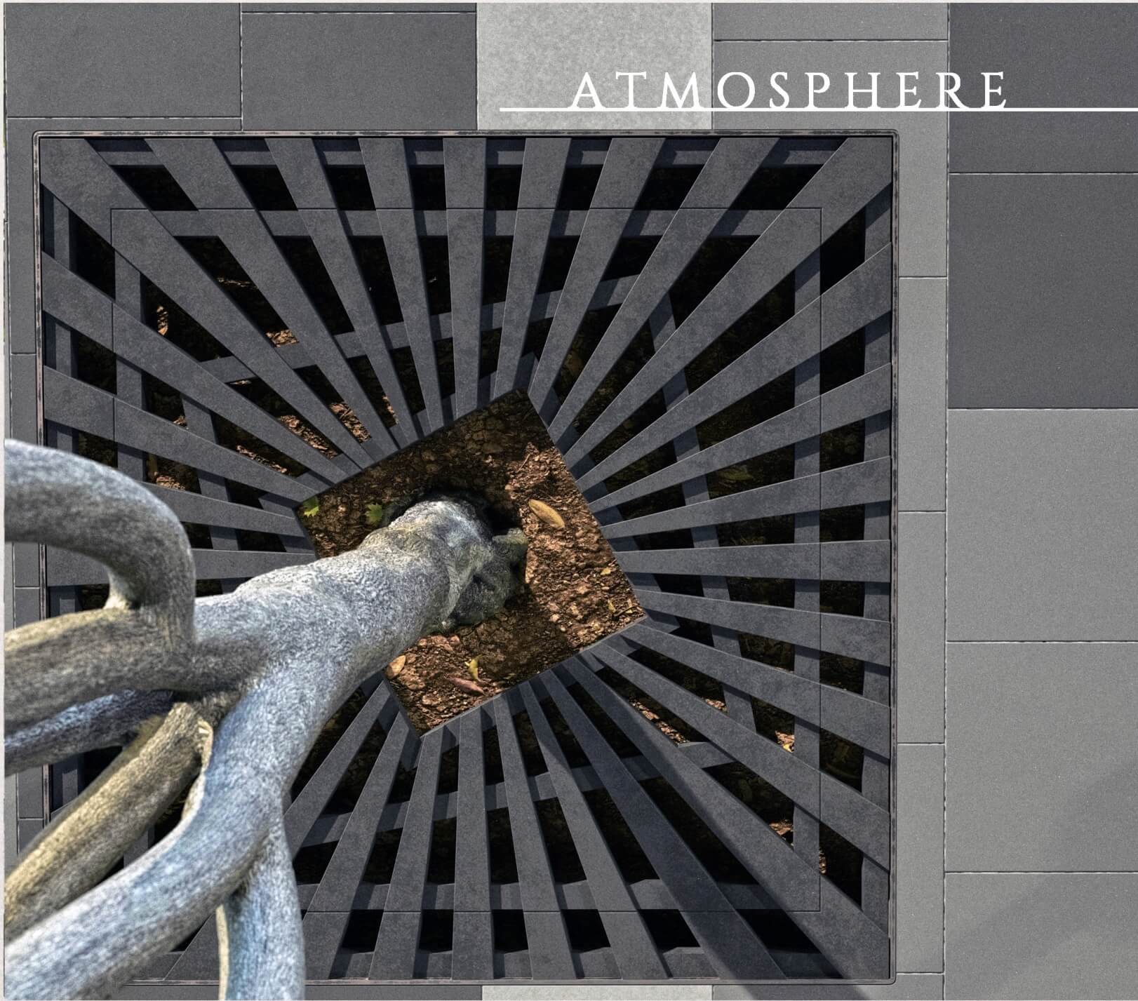 Приствольная решетка для дерева ZKING ATMOSPHERE 1.2х1.2м Черная в Сибае фото