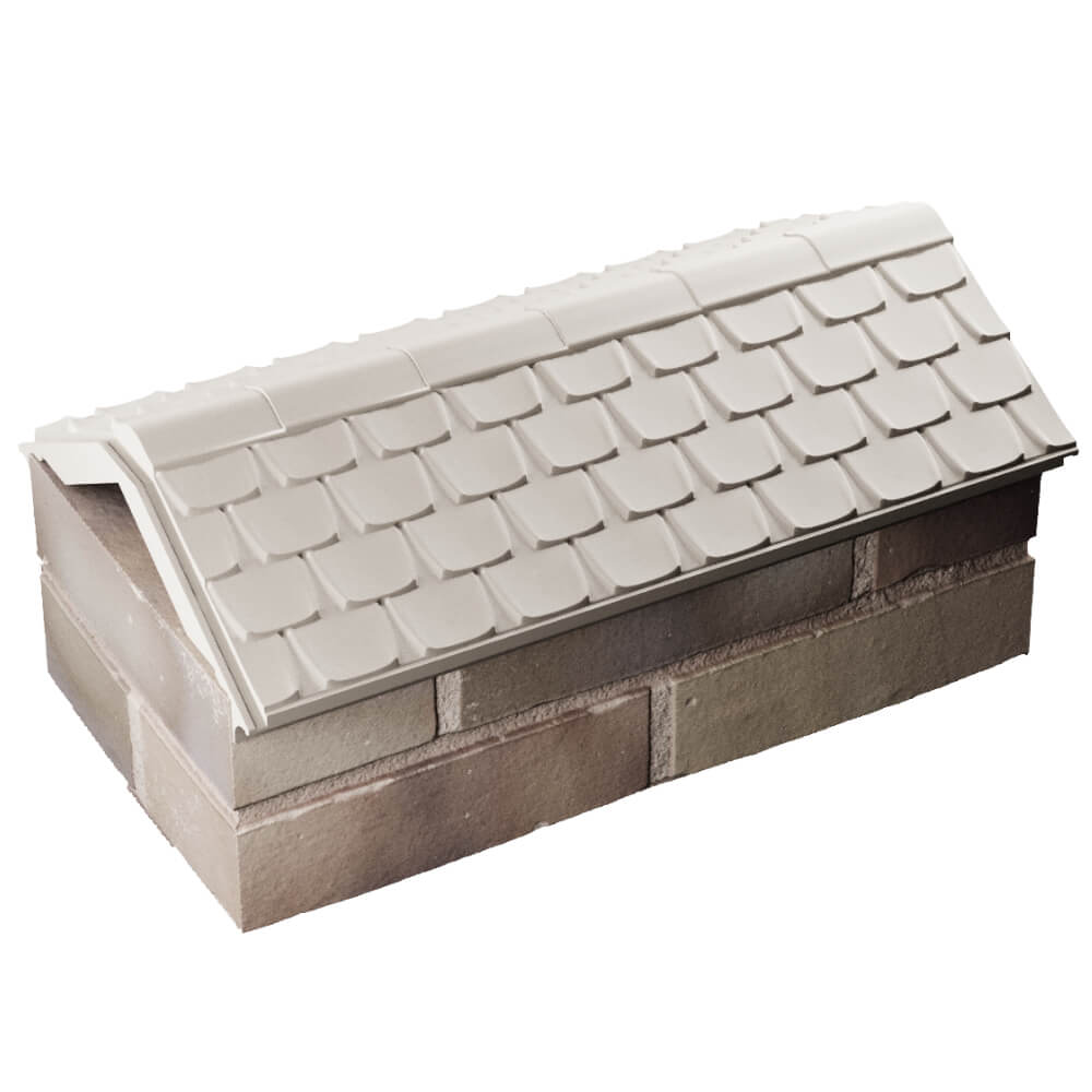 Парапет Zking Эльбрус Бежевый с посадкой на 1 кирпич (255мм) в Сибае фото