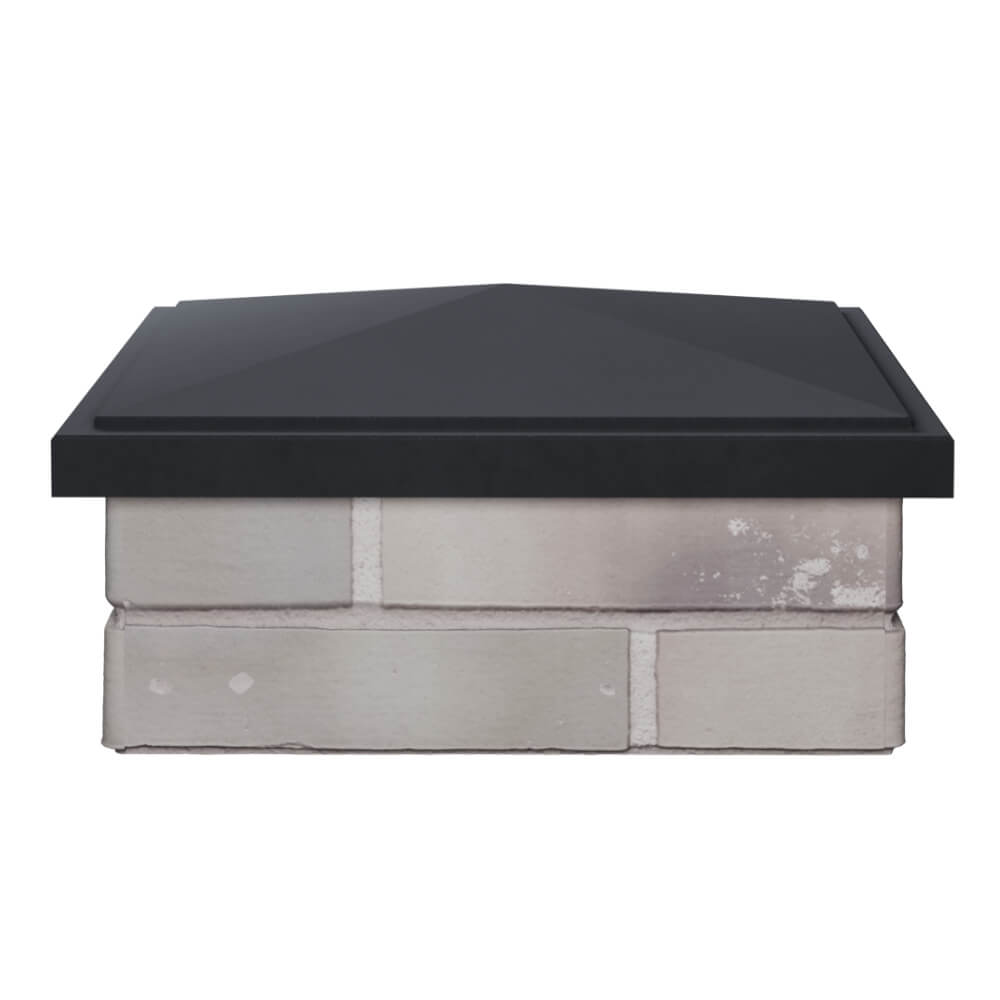 Колпак Zking БонаМоно Серый на столб 1.5х1.5 кирпича (385х385, 400х400мм) Сибай фото