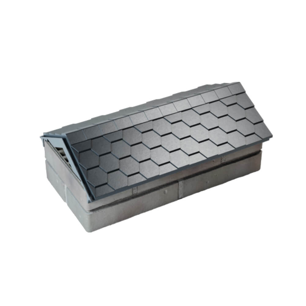 Парапет Zking Эверест Серый с посадкой на 1 кирпич (200/225/255мм) в Сибае фото