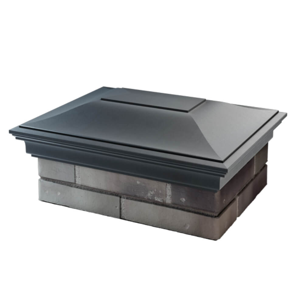 Колпак Zking Монблан Серый на столб 2х1.5 кирпича (515х385мм) в Сибае фото