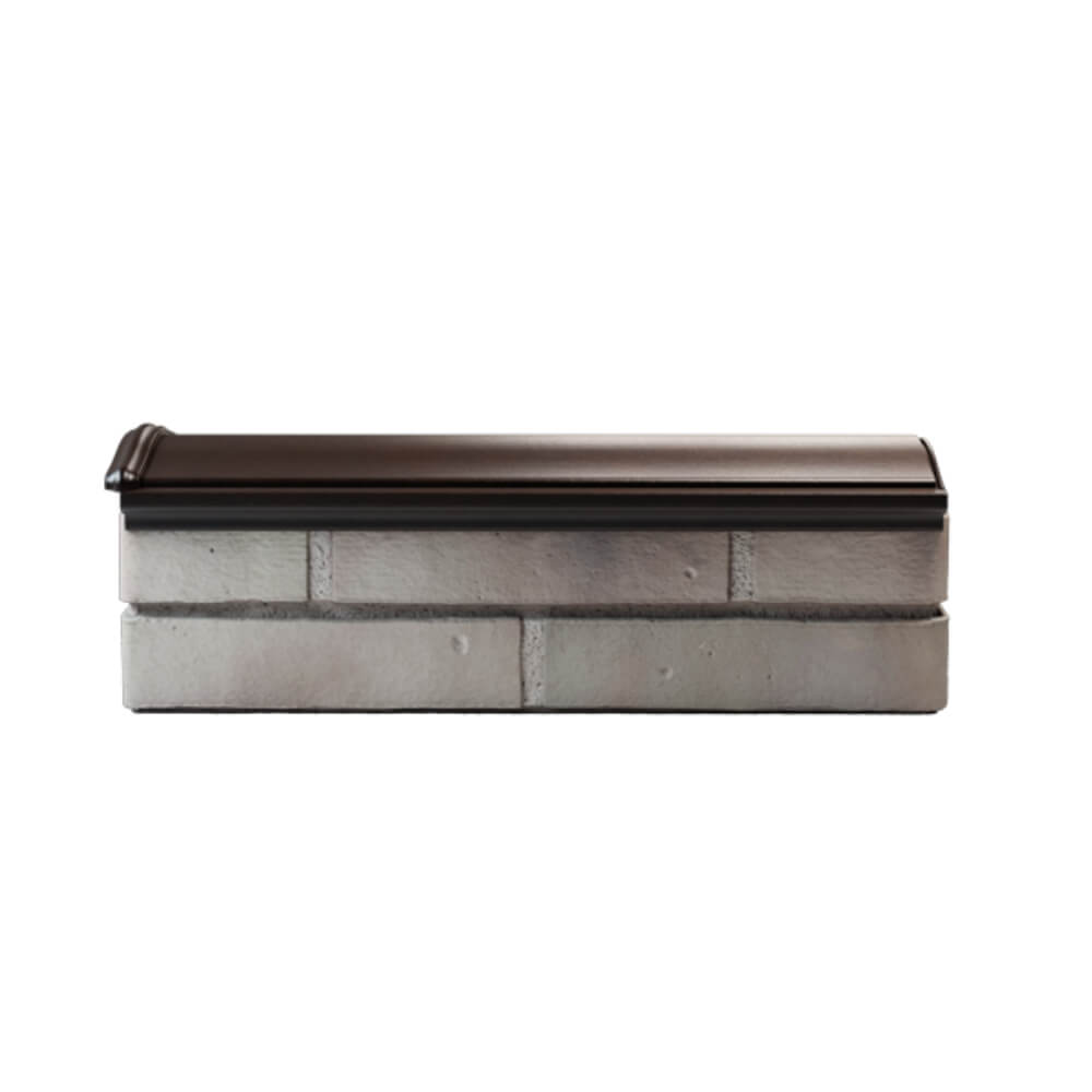 Парапет Zking Монблан Коричневый посадка на 0.5 кирпича (130мм) в Сибае фото