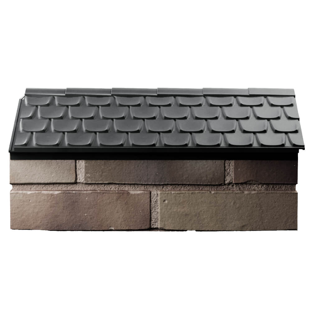 Парапет Zking Эльбрус Серый с посадкой на 1 кирпич (255мм) в Сибае фото