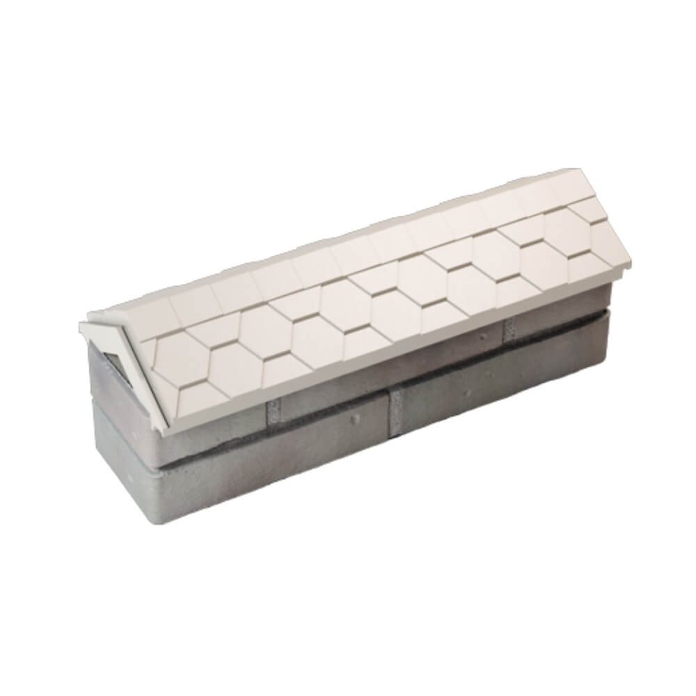 Парапет Zking Эверест Бежевый с посадкой на 0.5 кирпича (130мм) в Сибае фото