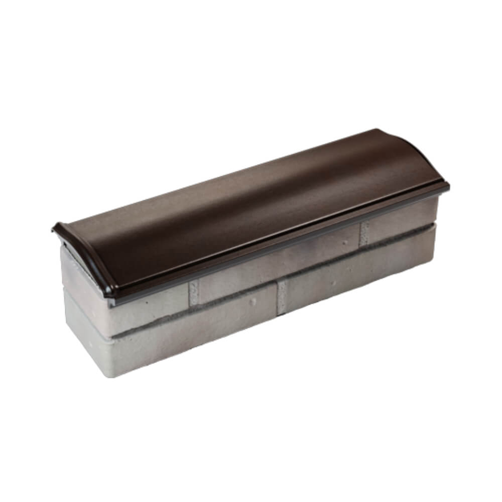 Парапет Zking Монблан Коричневый посадка на 0.5 кирпича (130мм) в Сибае фото