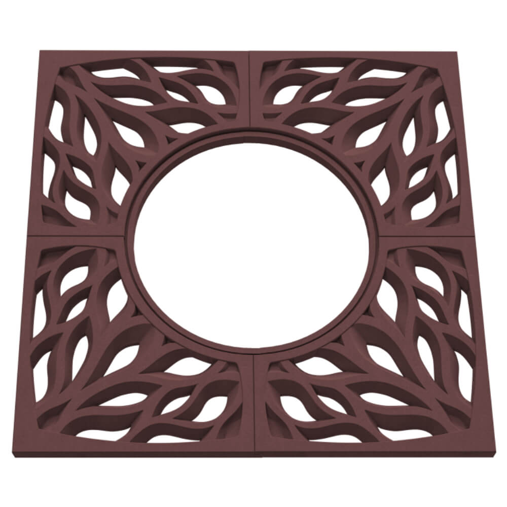 Приствольная решетка для дерева ZKING CRUST 1.2х1.2м Коричневая в Сибае фото