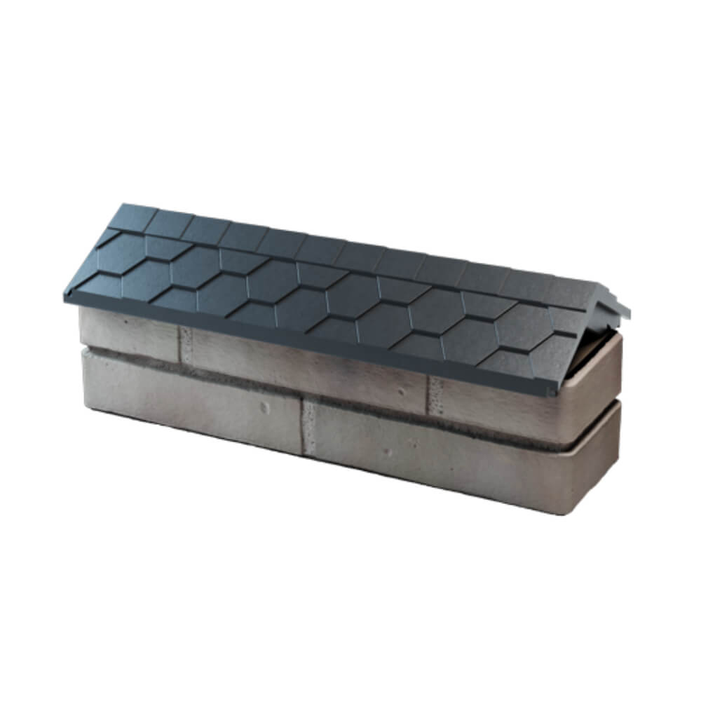 Парапет Zking Эверест Серый с посадкой на 0.5 кирпича (130мм) в Сибае фото