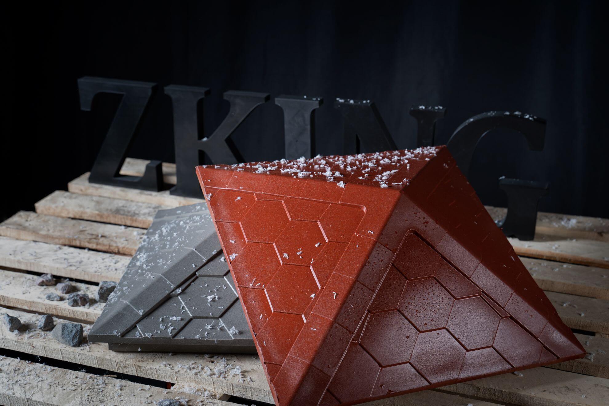 Колпак Zking Эверест Красный на столб 1.5х1.5 кирпича (390х390мм) в Сибае фото