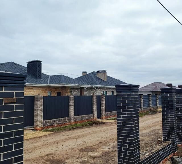 Колпак Zking Бона ХайТек Серый на столб 1.5х1.5 кирпича (385х385мм) в Сибае фото