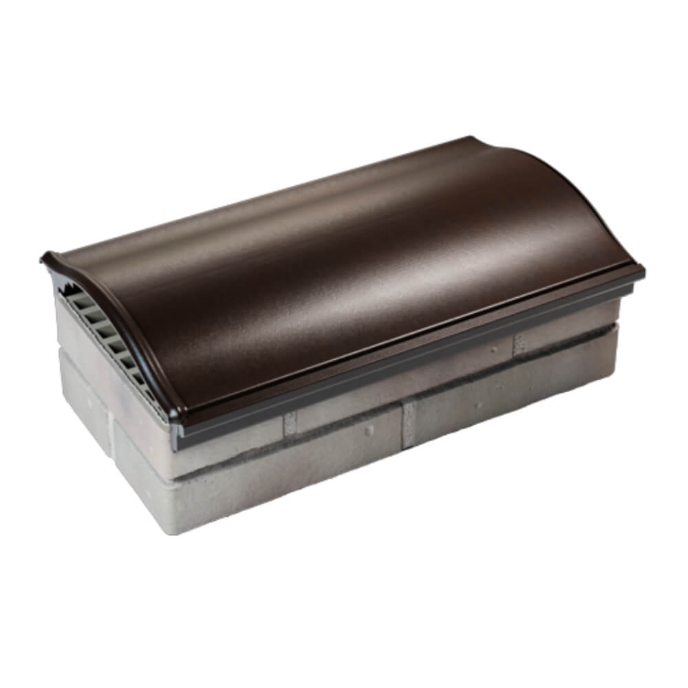 Парапет Zking Монблан Коричневый посадка на 1 кирпич (200/225/255мм) в Сибае фото