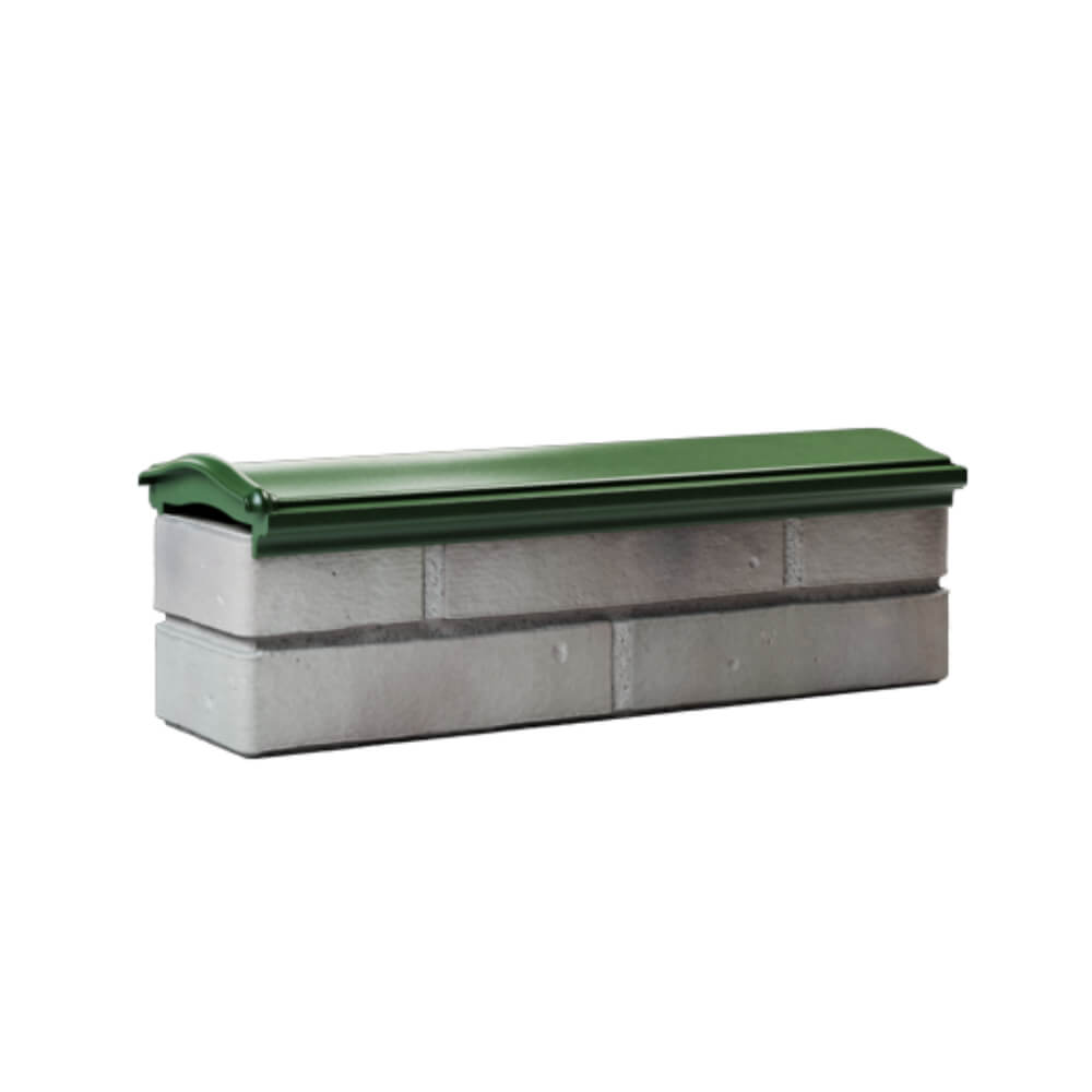 Парапет Zking Монблан Зеленый посадка на 0.5 кирпича (130мм) Сибай фото