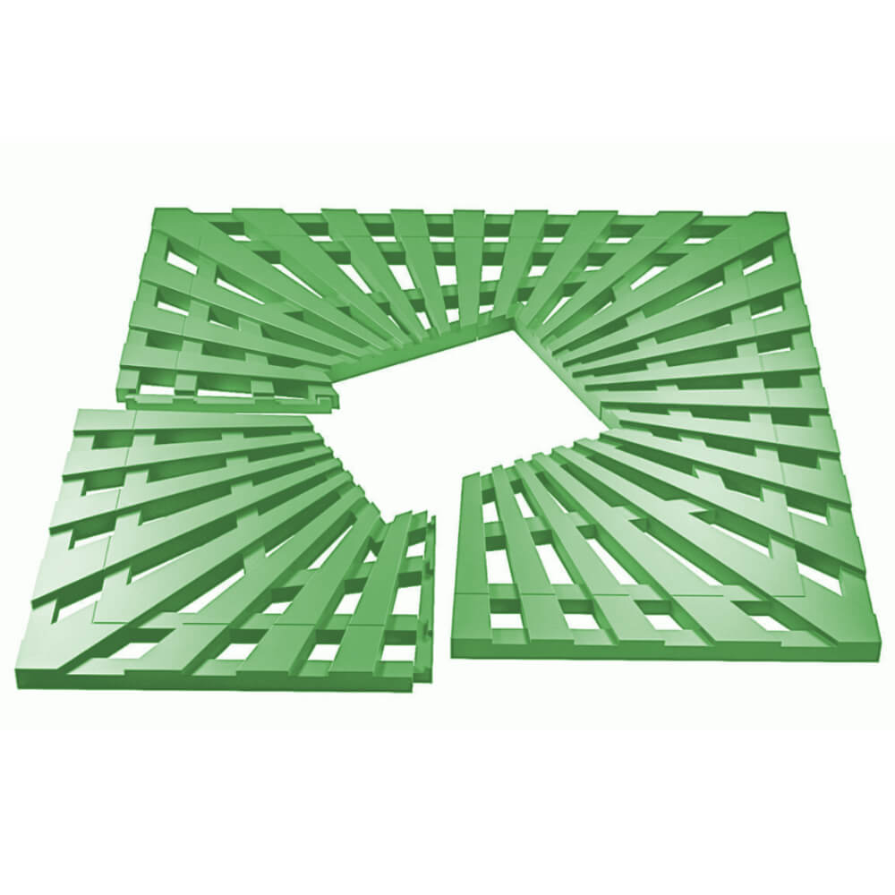 Приствольная решетка для дерева ZKING ATMOSPHERE 1.2х1.2м Зеленая в Сибае фото