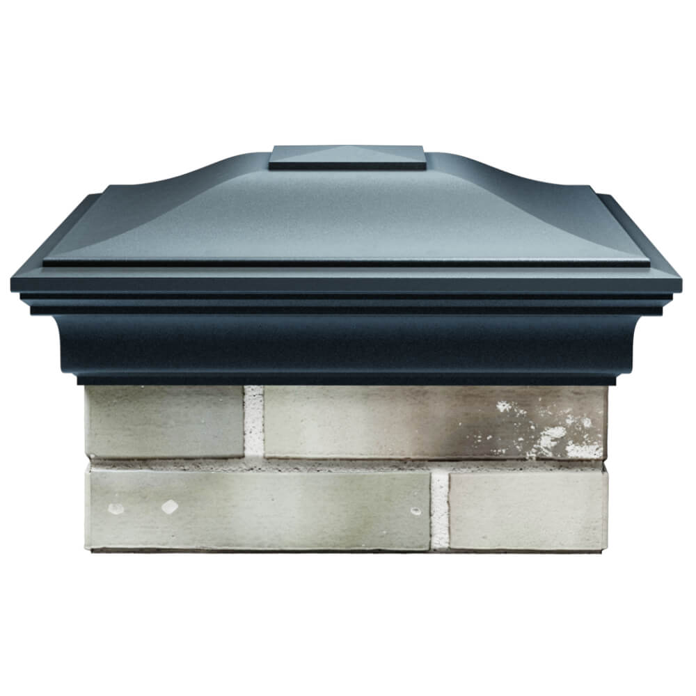 Колпак Zking Монблан Серый на столб 1.5х1.5 кирпича (385х385мм) Сибай фото