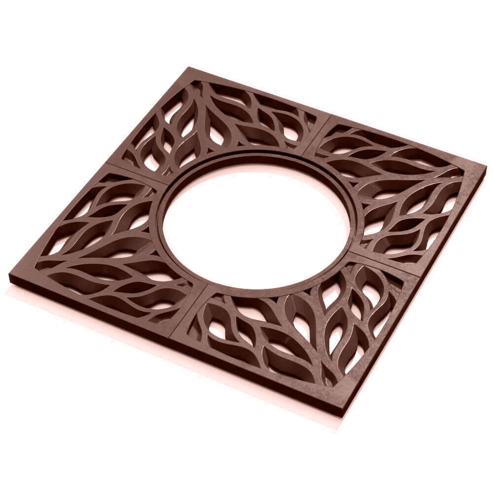 Приствольная решетка для дерева ZKING CRUST 1.2х1.2м Коричневая в Сибае фото