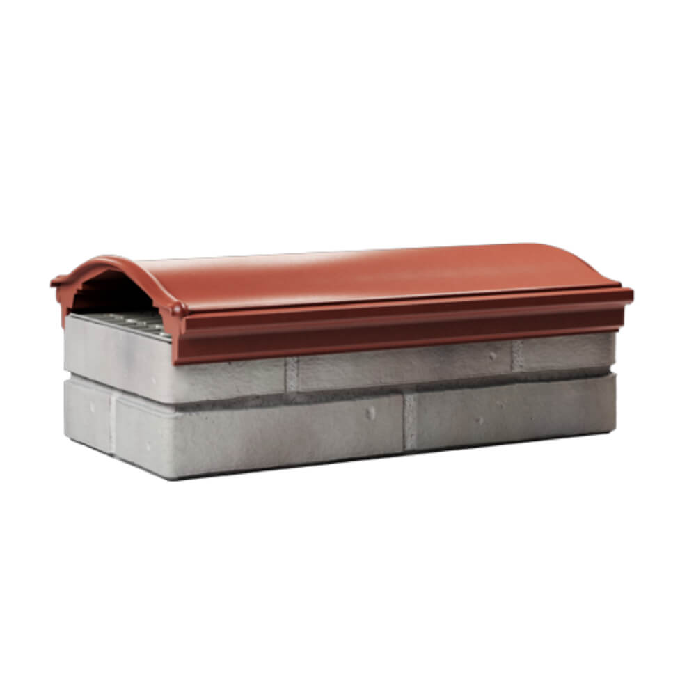 Парапет Zking Монблан Красный посадка на 1 кирпич (200/225/255мм) Сибай фото