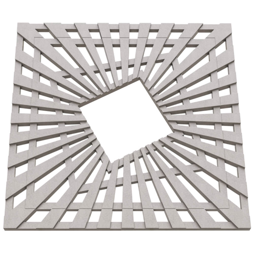 Приствольная решетка для дерева ZKING ATMOSPHERE 1.2х1.2м Бежевая в Сибае фото