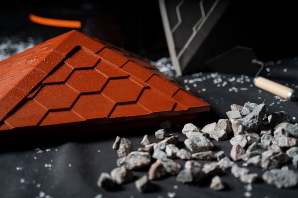 Колпак Zking Эверест Красный на столб 1.5х1.5 кирпича (390х390мм) в Сибае фото