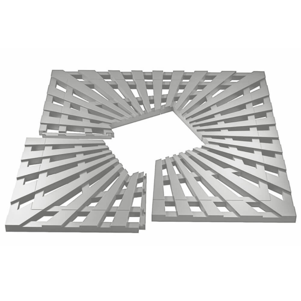 Приствольная решетка для дерева ZKING ATMOSPHERE 1.2х1.2м Бежевая в Сибае фото