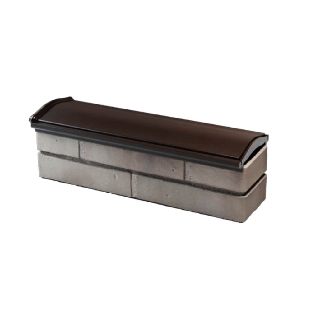 Парапет Zking Монблан Коричневый посадка на 0.5 кирпича (130мм) в Сибае фото