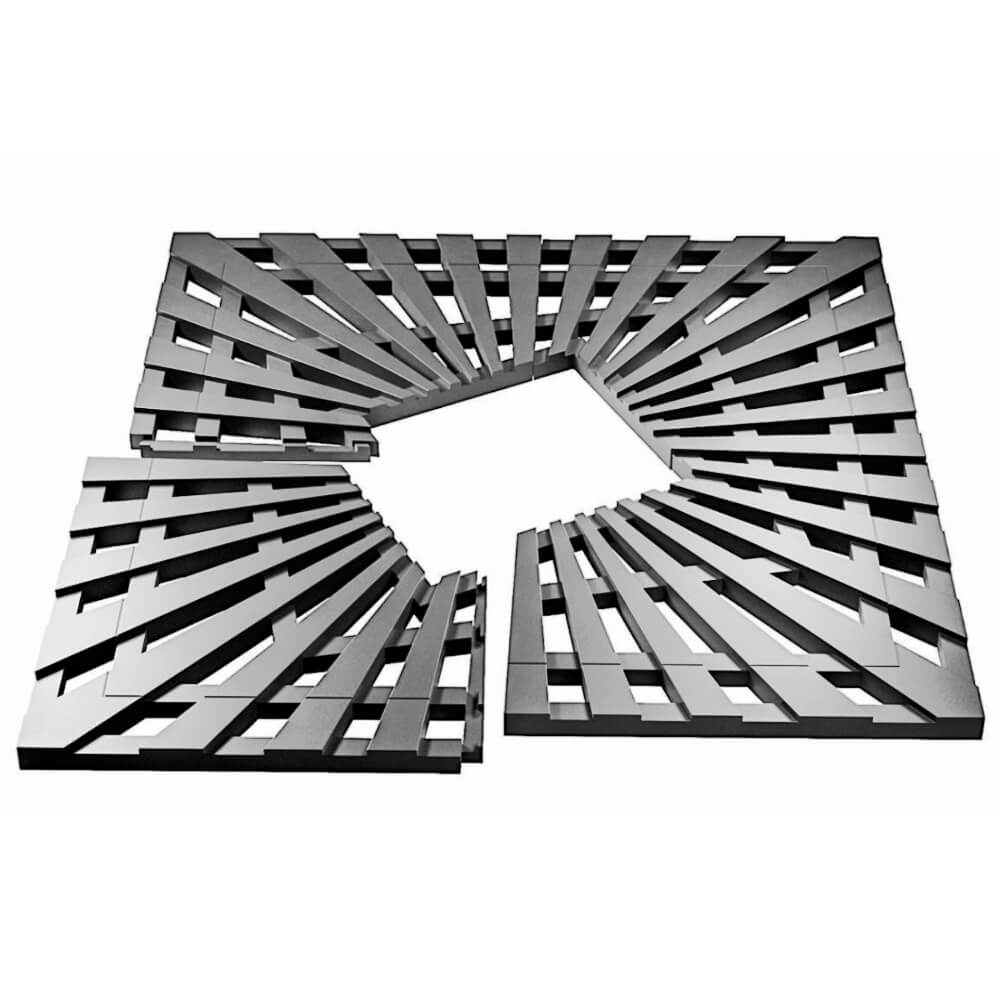 Приствольная решетка для дерева ZKING ATMOSPHERE 1.2х1.2м Серая в Сибае фото