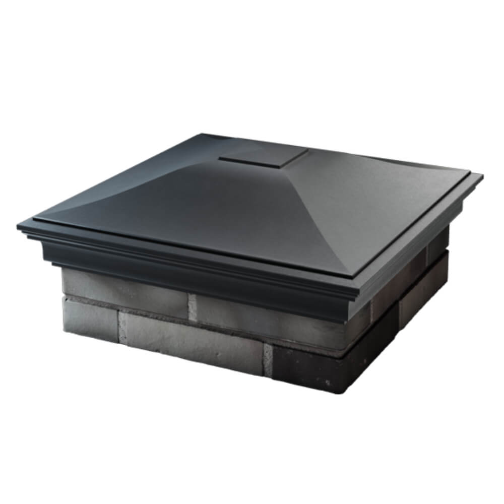 Колпак Zking Монблан Серый на столб 2х2 кирпича (515х515мм) в Сибае фото