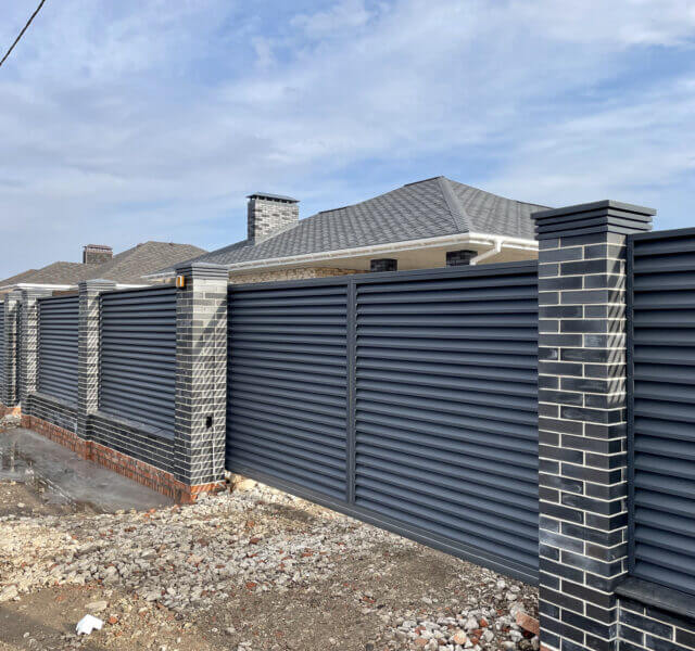 Колпак Zking Бона ХайТек Серый на столб 1.5х1.5 кирпича (385х385мм) в Сибае фото