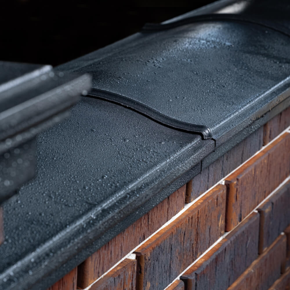 Парапет Zking Монблан Черный посадка на 0.5 кирпича (130мм) в Сибае фото