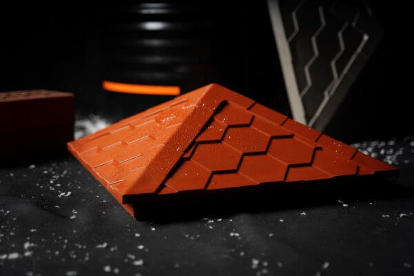 Колпак Zking Эверест Красный на столб 1.5х1.5 кирпича (390х390мм) в Сибае фото