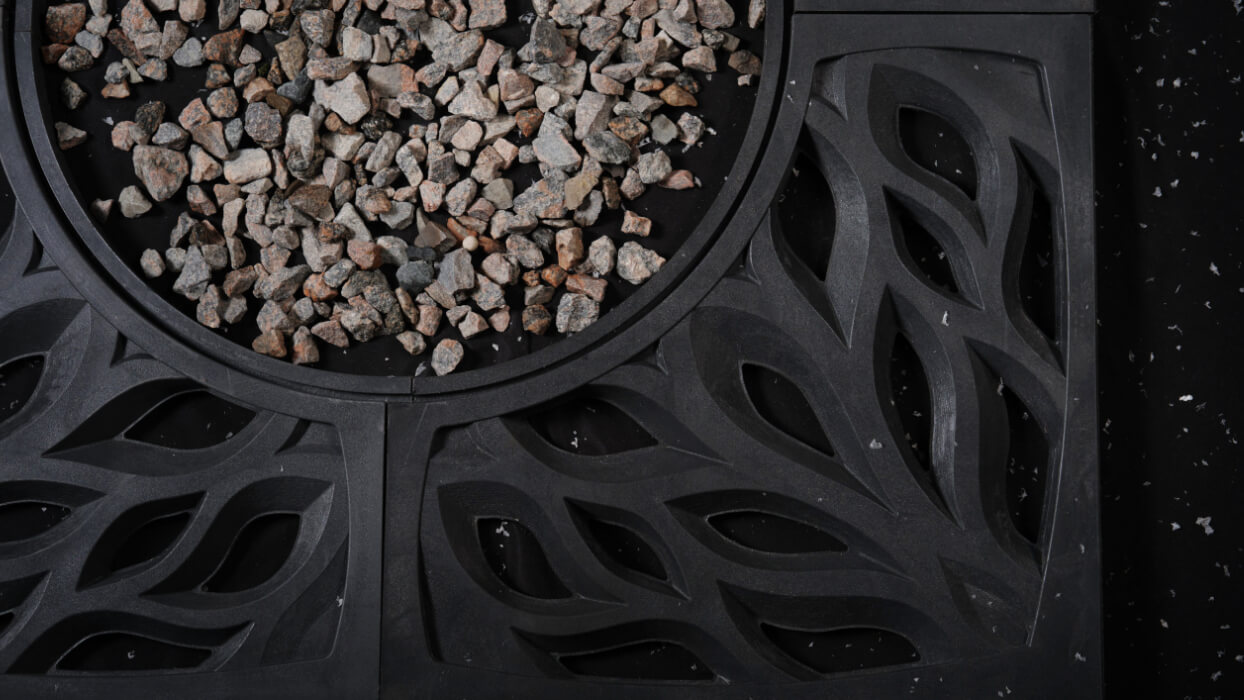 Приствольная решетка для дерева ZKING CRUST 1.2х1.2м Черная в Сибае фото