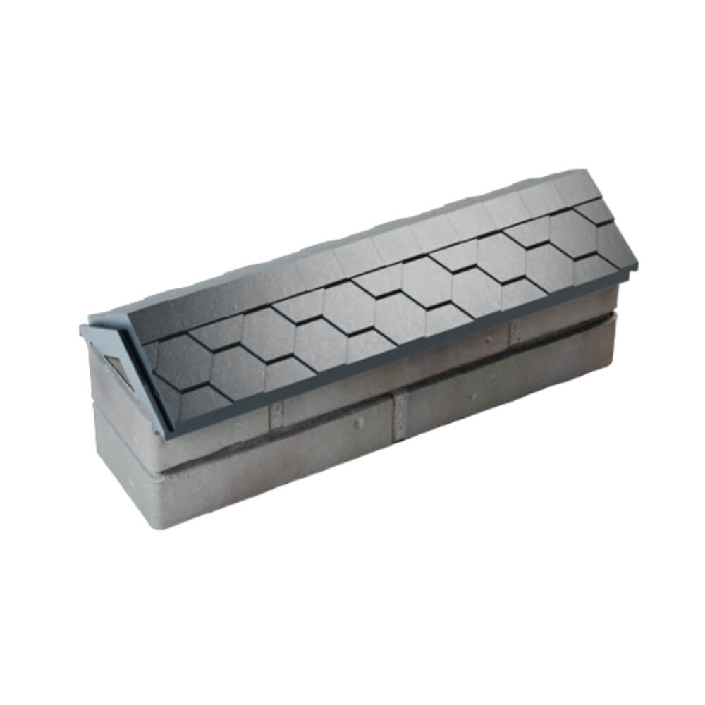 Парапет Zking Эверест Серый с посадкой на 0.5 кирпича (130мм) в Сибае фото